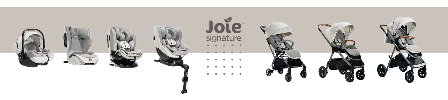 Linea Signature Joie in offerta da Paniate, specialisti per l'Infanzia