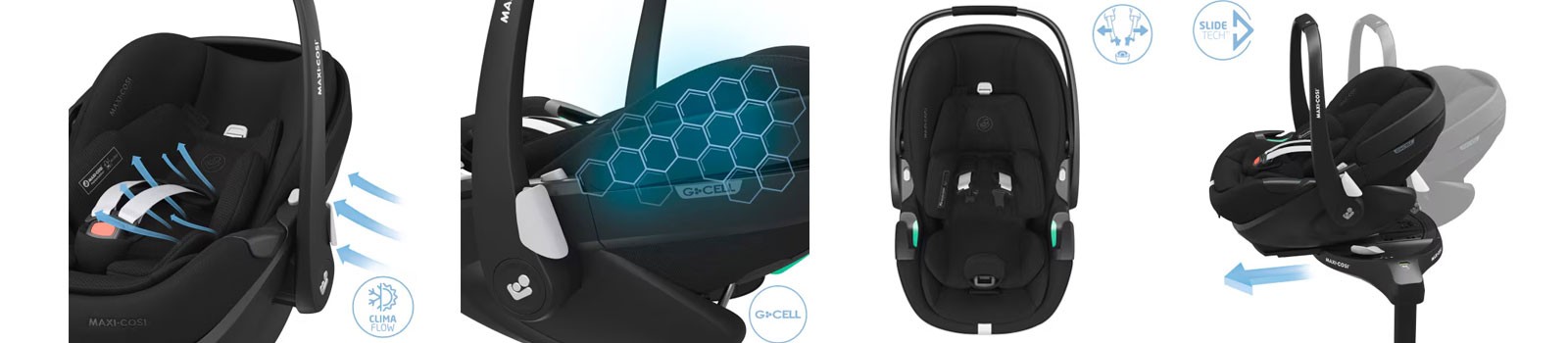Ovetto Auto Neonato Maxi-Cosi Pebble 360 Pro2