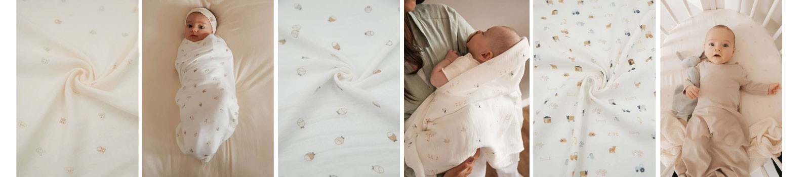 Bamboom swaddle muslin XL multiuso 120x120cm