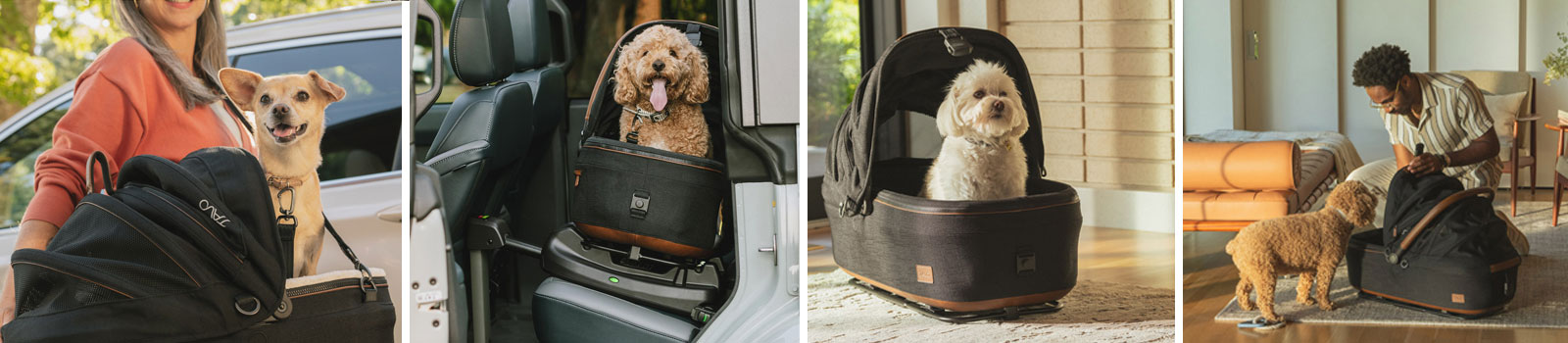 Tavo Pets con Passeggino Maeve 3in1 culla, telaio e seggiolino auto