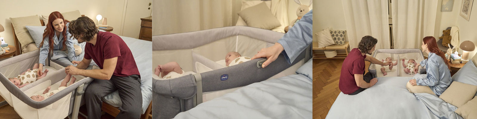 Chicco Culla Gemellare Co-sleeping Next2Me Twin