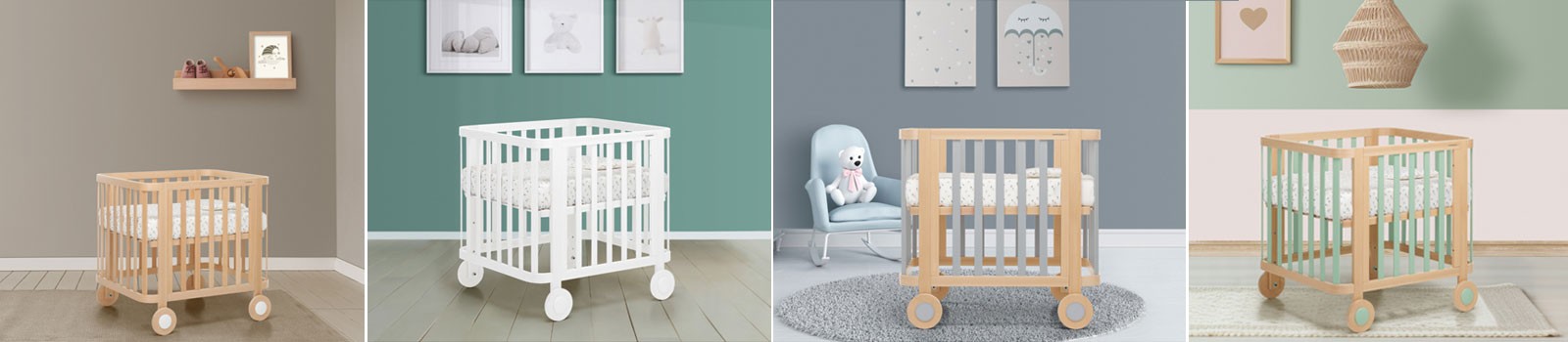 Foppapedretti Evo Culla Neonato in Legno Evolutivo