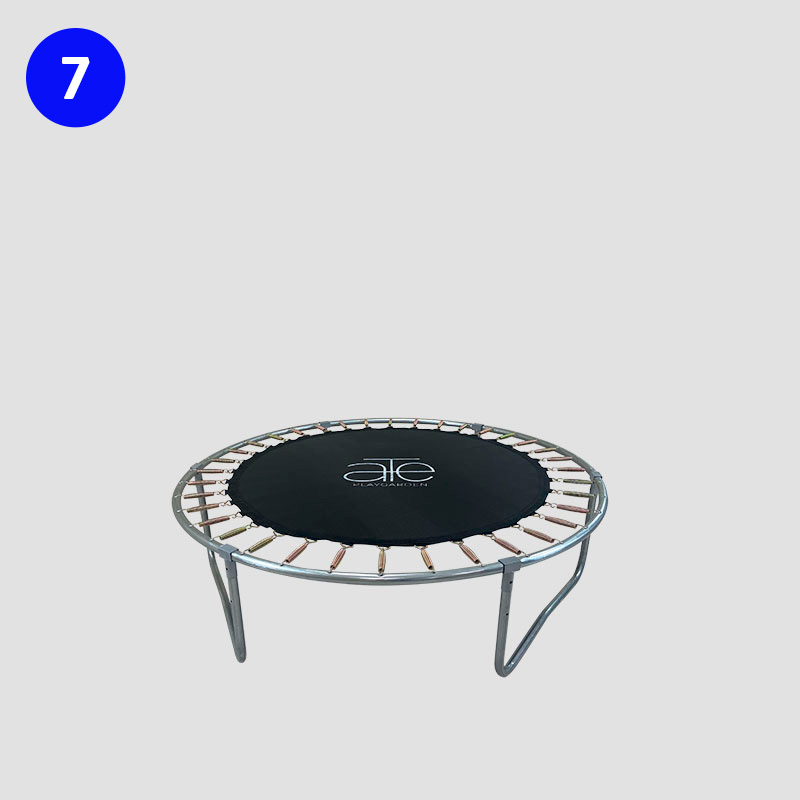 Trampolino Elastico Per Bambini Dyngo M 185 Cm - Con Rete Di Sicurezza, Per Giardino O Interni - Foto 10