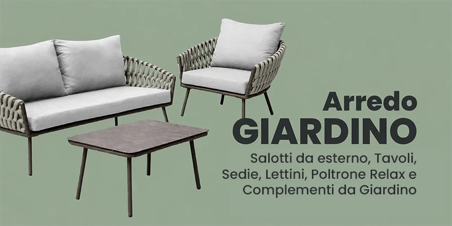 Paniate arredo esterno giardino