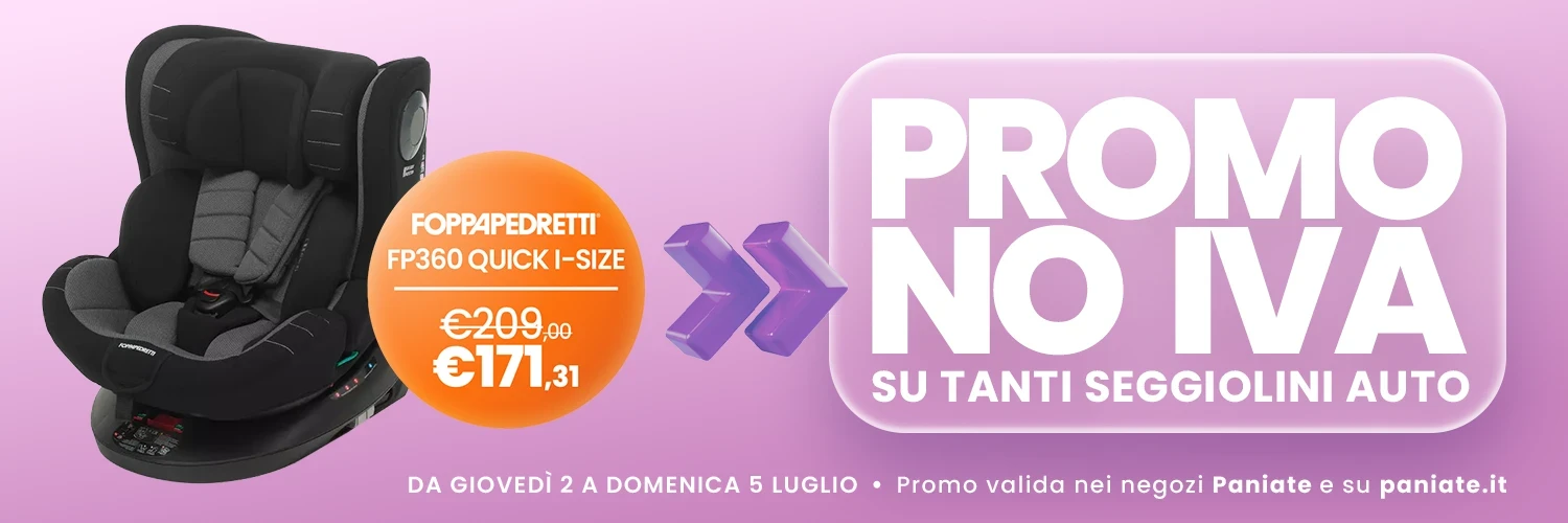Promo NO IVA Seggiolini Auto