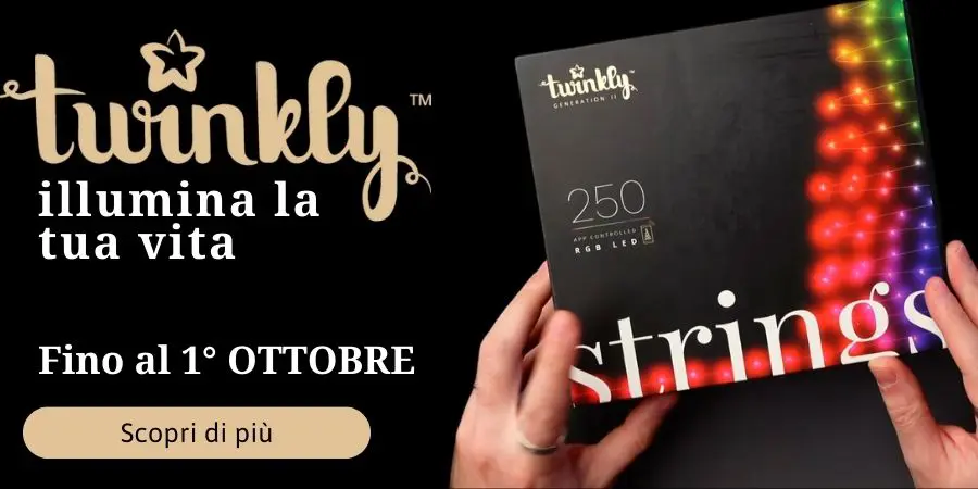 sconto 20% luci twinkly