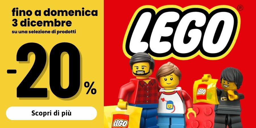 Lego in offerta al 20%