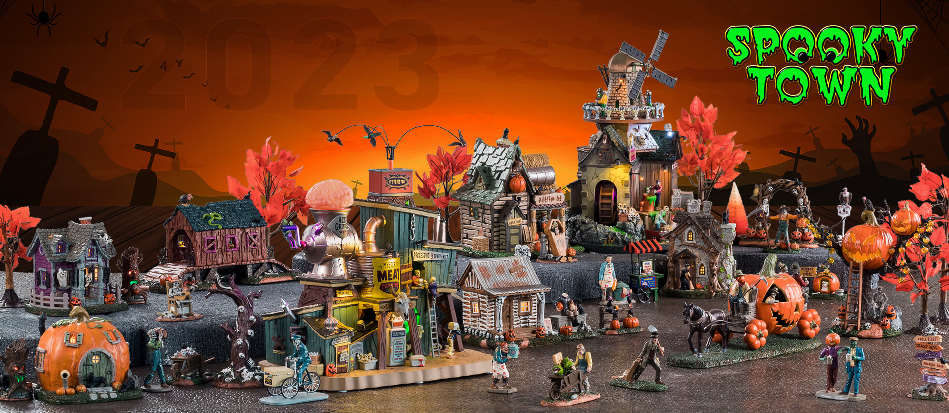 Spooky Town Lemax 2023