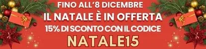 Promozione Natale Sconto 15%