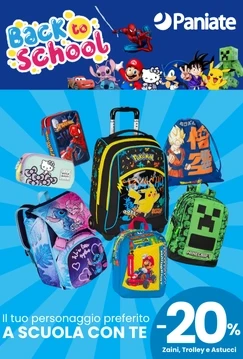 Volantino Scuola Personaggi Eroi
